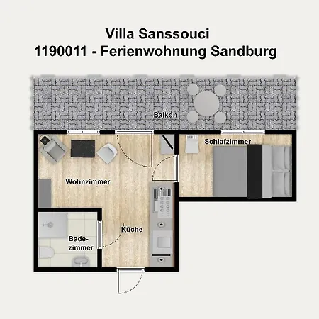 Lägenhet Sanssouci Sandburg Binz